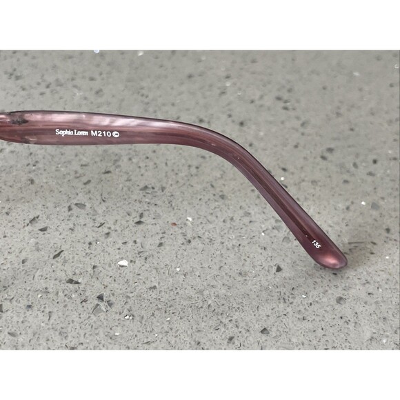 SOPHIA LOREN Bronze Eyeglass Frames ONLY M210 Zyloware 118 Violet 52-17-135 main image 9